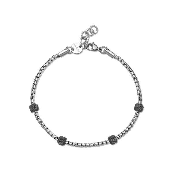 Sagapò Bracciale codaditopo con zirconi neri