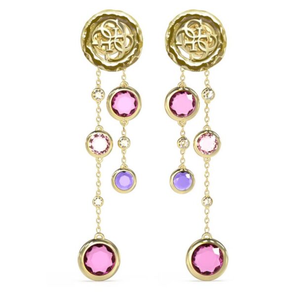 Guess Orecchini donna a viola/fuchsia