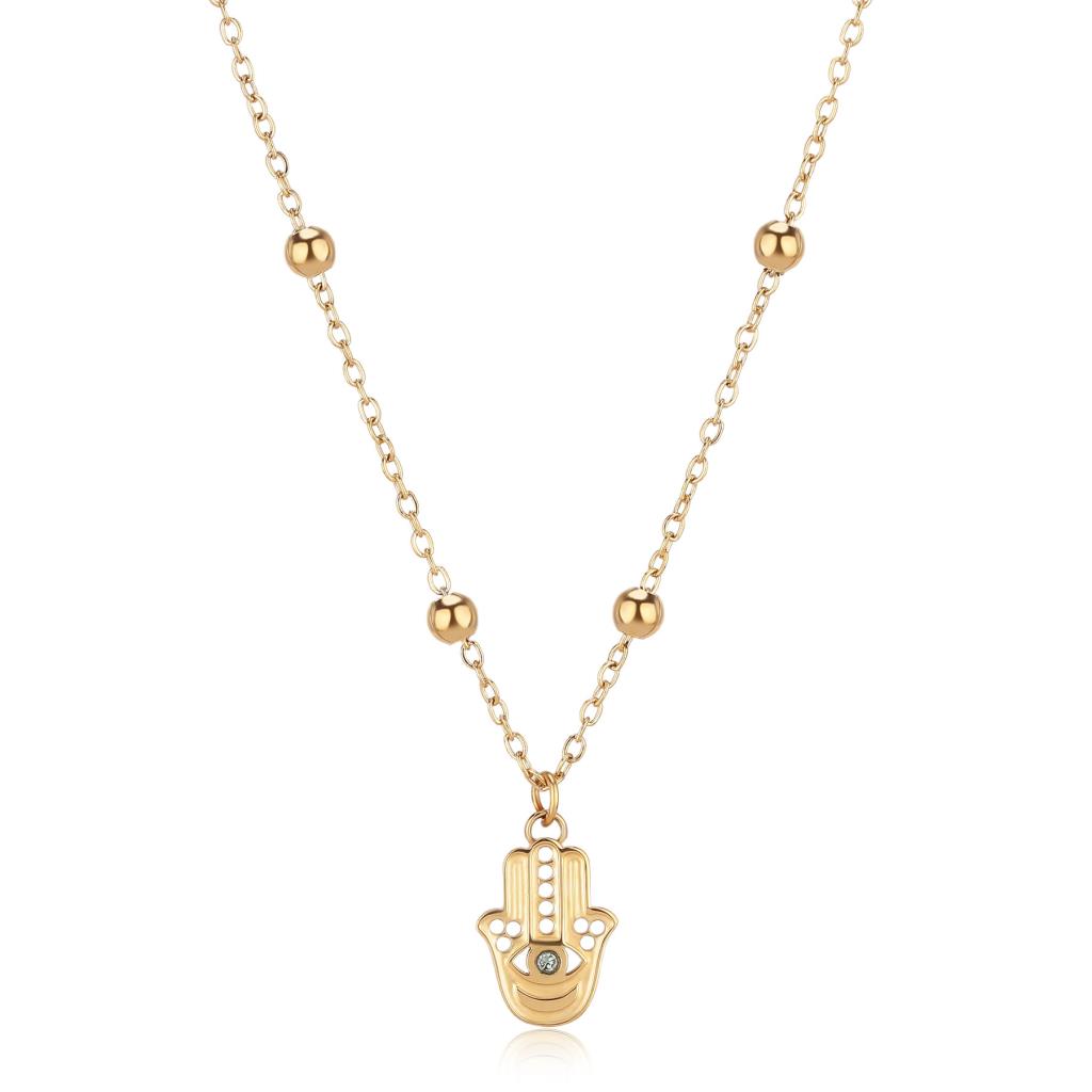 Sagapò Collana catena con manodifatima
