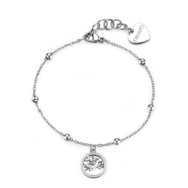 Sagapò Bracciale a catena con albero della vita