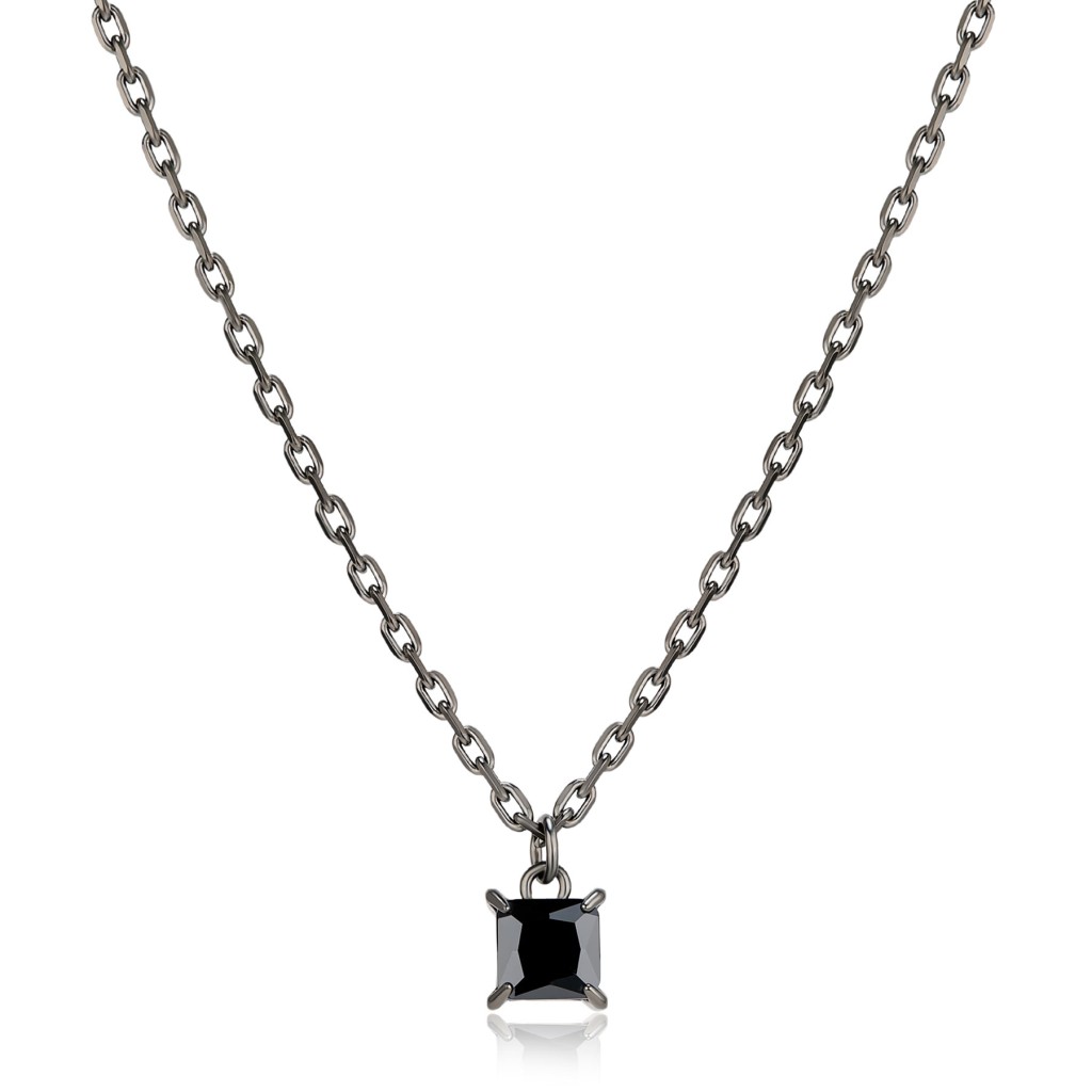 Sagapò Collana catena puntoluce nera