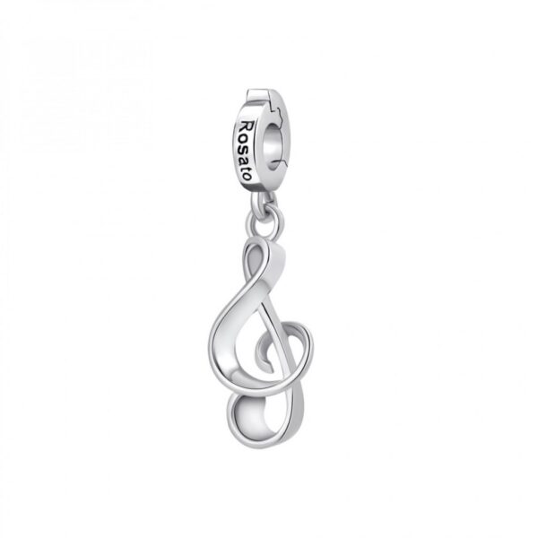 Rosato Ciondolo charm chiave di violino in argento