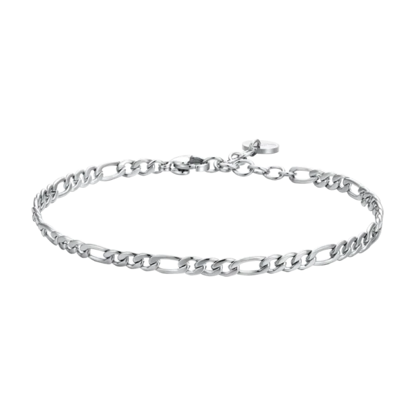 Luca Barra Bracciale uomo catena in acciaio
