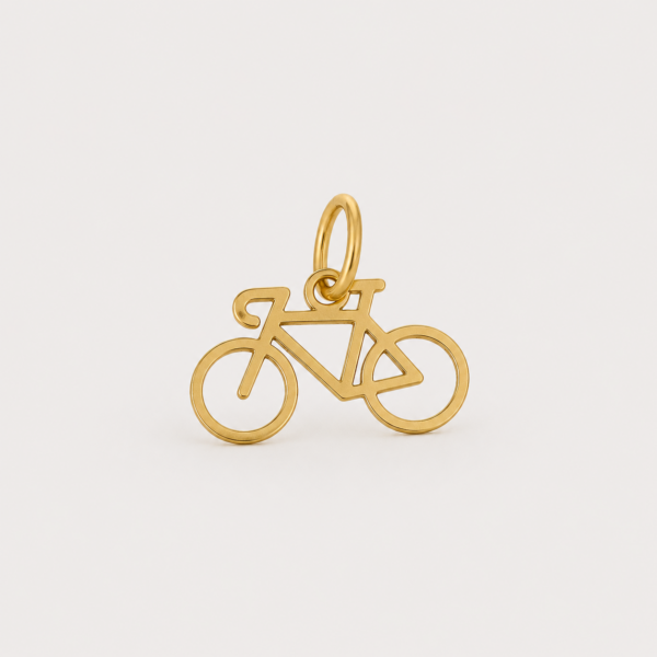 GDG Jewels ciondolo in oro giallo con dettaglio viaggio e avventura