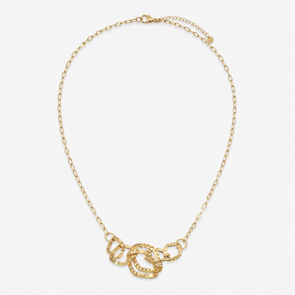 GDG Jewels collana catena in oro giallo lunghezza 45 cm