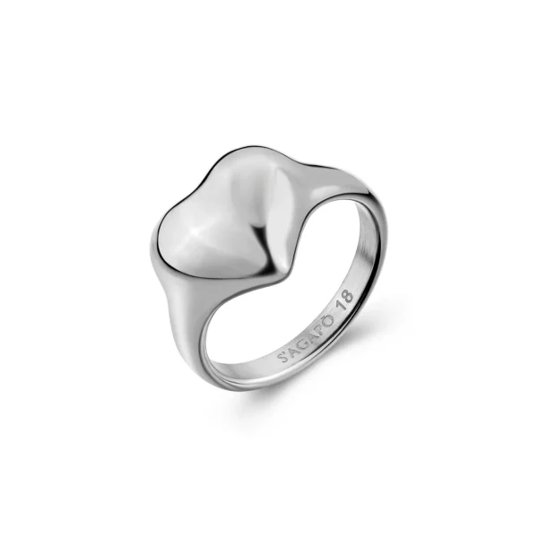 Sagapò anello a forma di cuore da 18 cm